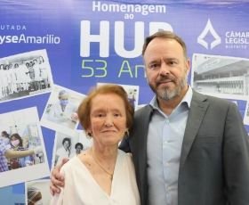 Sessão solene da Câmara Legislativa do DF em homenagem aos 53 anos do Hospital Universitário de Brasília (HuB)